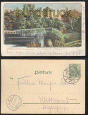 WILHELMSHAVEN farb-AK Partie aus dem Park mit Wasserthurm 1900 (d0203)