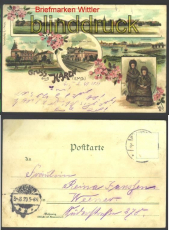 Haren farb-Litho 5 Ansichten 1899 (d1819)