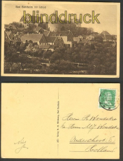 Bad Bentheim sw-AK Bad Bentheim mit Schlo 1928 (d3814)