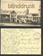Braunschweig sw-AK Burg Dankwarderode 1916 (d4061)