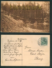 Leonhardts Steinbruch sw-AK Bilder Teutoburger Wald 1908 (d5125)