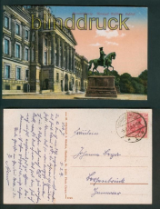 Braunschweig farb-AK Herzogl. Residenz Schlo 1919 (d5086)