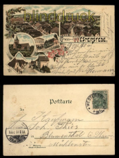 Westerstede farb-Litho-AK 5 Ansichten 1900 (d5486)