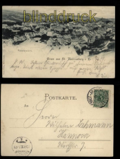 St. Andreasberg sw-AK Gru aus ... Totalansicht 1899 (d5654)