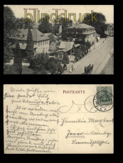 Bad Nenndorf sw-AK Kurhausstrasse 1910 (d5478)
