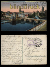 Metz farb-AK Ludwigstaden Feldpost 1915  (d5547)