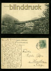 MALMEDY sw-AK Partie aus dem Warchetal 1908 (d6405)