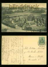 ZABERN sw-AK Rosengarten des Vereins els. lothr. Rosenfreude 1911 (d6375)