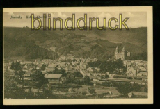MALMEDY sw-AK Unterer Stadtteil ungebraucht (d0002)