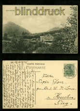 MALMEDY sw-AK Partie aus dem Warchetal 1909 (d6401)