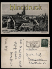 Strassburg sw-AK Gesamtansicht 1941 (d5790)
