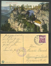 Prebischtor farb-AK Bhm. Schweiz 1928 (d3745)