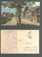 BRCKENBERG an der Brotbaude farb-AK Villa Edelweiss 1922 (d6965)
