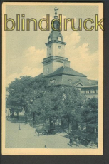 Hirschberg sw-AK Rathaus ungebraucht (d3903)