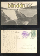 GEMND sw-AK Urfttalsperre 1907 (d6851)