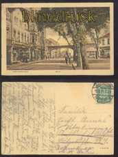 MLHEIM (Ruhr) farb-AK Markt 1924 (d7050)