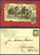 Nrnberg farb-Prge-AK Henkersteg 1903  (d1165)