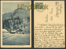 Bodenschneid-Haus sw-AK 1923 (d3120)