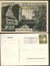 Nrnberg sw-Foto-AK Henkersturm + Henkersteg 1935 (d3576)