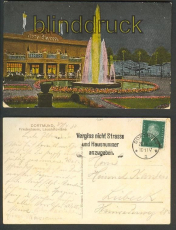 Dortmund farb-AK Fredenbaum Leuchtfontne 1930 (d3285)