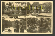 Dortmund-Brnninghausen sw-AK 4 Ansichten ungebr(d3270)
