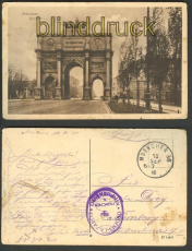 Mnchen sw-AK Sigestor Feldpost 1918 (d4040)