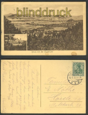 Gruss von der Casselruhe sw-AK Bonn 1915( d3302)