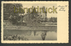 Mnster sw-AK Schlo Boniburg 1933 (d3316)