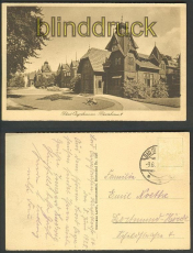Bad Oeynhausen sw-AK Badehaus 1928 (d3322)