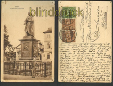 Bonn sw-AK Beethoven-Denkmal 1922 (d3615)