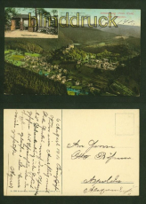 SCHWARZBURG farb-AK vom Trippstein 1916 (d6349)