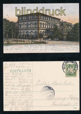 BAD KISSINGEN farb-AK Hofrat von Ballings Haus 1905 (d7204)