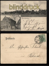 Alverskirchen sw-AK zwei Ansichten 1904 (d5847)