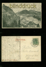 ROLANDSECK und Siebengebirge sw-AK 1909 (d6307)