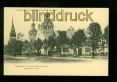 DSSELDORF sw-AK Gewerbe- und Industrie-Ausstellung 1902 ungebraucht  (d6146)