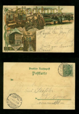 HAGEN farb-Litho-AK Gruss aus ...... fnf Ansichten 1902 (d6617)