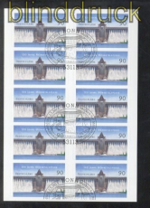 Bund Mi # 3009 Folienblatt # 30 Mhnetalsperre Ersttagssonderstempel (44637)