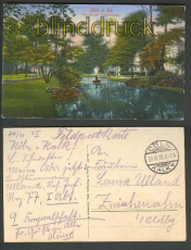 Cln farb-AK Partie am Sachsenring 1915 (d4382)