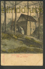 Bad Oeynhausen farb-AK Mhle am Waldbach (d4400)