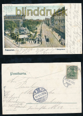HANNOVER farb-AK Georgstrasse 1905 (d7232)