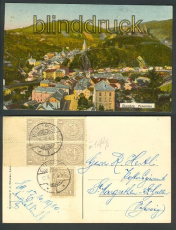 Luxemburg Vianden farb-AK Panorama 1910 (a0805)