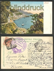 Amalfi farb-AK Panorama 1907 (a0774)