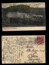 Semmering sw-AK Hotel Panhans 1921 (a0990)
