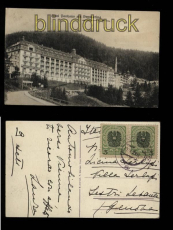 Semmering sw-AK Hotel Panhans 1921 (a0989)