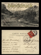 St. Sauves sw-AK les Gorges de St-Sauves et Chteauneuf 1909 (a0932)