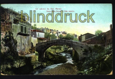 Italien farb-AK San Remo Ponto della Rocca e Cit(a0297)