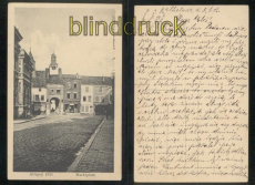 Attigny sw-AK Marktplatz 1915  (a2129)