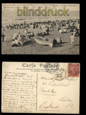 Dieppe sw-AK La Bains a Marie basse 1906 (a0923)