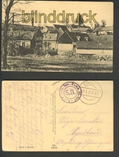 Athies bei Pronne sw-AK Teilansicht 1917 (a0810)