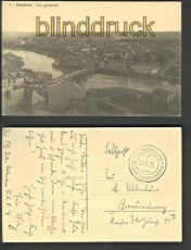 Mzires sw-AK Vue gnrale Feldpost 1915 (a0809)